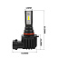 HB3 / HB4 (9005/9006) Optima LED QVANT, 12-24V, 2 лампы