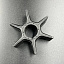 Крыльчатка помпы охлаждения Honda BF175-225 (Kacawa)