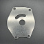 Основание водяного насоса (пластина стальная) FACEPLATE (Quicksilver)
