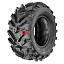 Шина Forerunner 24x10-11 6PR 48F Maxx Plus TL
