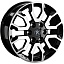 Диск Replay LX242 R18x7.5 6x139.7 ET55 CB95.1 BKF