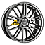 Диск Rial 9,5x21/5x112 ET53 D66,5 KiboX Metal Grey