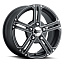 Диск для квадроцикла ITP SS212 15SS545 1522761727B Black with Milled Accents