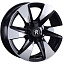 Диск Replay MI147 R17x7.5 6x139.7 ET38 CB67.1 BKF