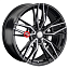 Диск LS 8x18/5x108 ET30 D60,1 1354 BKF (конус)