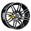 Диск LS 6,5x15/4x100 ET40 D73,1 832 BKF (конус)