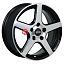 Диск Alcasta 6,5x16/5x105 ET38 D56,6 M62 BKF