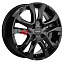 Диск Khomen Wheels 6x15/4x100 ET40 D60,1 KHW1503 (XRay) Black