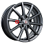Диск Alcasta 7x17/5x108 ET43 D65,1 M61 Graphite