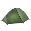 Палатка Naturehike NH18A095-D 20D одноместная сверхлегкая с ковриком  зеленый, 6927595735671
