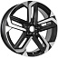 Диск Replay CHR56 R19x7.5 5x108 ET41 CB65.1 BKF