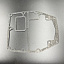 Прокладка под блок Yamaha 75-90 (WUHU)