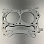 Прокладка под головку Suzuki DF9.9B, DF15-20(A) (Suzuki)