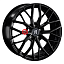 Диск Replay 8x18/5x112 ET43 D57,1 SK215 BK (конус, C570)