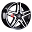 Диск LS 6,5x16/5x100 ET38 D57,1 420 BKF (конус)