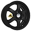 Диск Скад 6x15/4x100 ET48 D54,1 Киото Черный бархат
