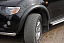 Расширители колесных арок 50мм для Mitsubishi L200 2007—2015 (комплект) шагрень