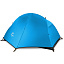 Палатка Naturehike NH18A095-D 210T одноместная сверхлегкая с ковриком, голубой, 6975641886471