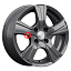 Диск СКАД 5,5x14/4x98 ET38 D58,6 Крит (КЛ241) Графит