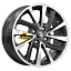 Диск K&K 6x15/4x98 ET33 D58,5 КС899 Алмаз черный