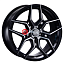 Диск LS 7,5x17/4x100 ET40 D60,1 1266 BKF (конус)