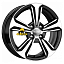 Диск K&K 6x15/4x100 ET46 D54,1 КС777 Алмаз черный