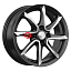 Диск СКАД 6x15/4x100 ET46 D54,1 Osaka (КЛ317) Алмаз бархат