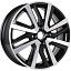 Диск Carwel Таймыр 1609 R16x6 4x100 ET46 CB54.1 ABT