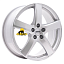 Диск Alutec 7x17/5x108 ET45 D70,1 Freeze Polar Silver