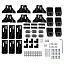 Установочный комплект ARB к багажнику F/KIT ROOFRACK H1 (6)