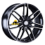 Диск LS 7,5x17/4x100 ET40 D60,1 1241 BKF (конус)