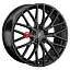 Диск Replay 8x19/5x120 ET30 D66,1 VO3 BK (конус, C570)