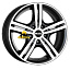 Диск MAK 7,5x17/5x108 ET45 D72 Velocity Ice Black