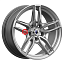 Диск K&K 8x17/5x108 ET35 D67,1 Бартон (КС1110) Дарк платинум