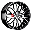 Диск Replay 8x18/5x112 ET43 D57,1 A122 BKF (конус, C570)