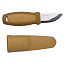 Нож Morakniv Eldris, нержавеющая сталь, цвет желтый, с ножнами, 13516