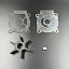Ремкомплект помпы охлаждения Suzuki DT25-40 (17400-96404) (Kacawa)