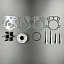Ремкомплект помпы охлаждения Yamaha 60-90 (692-W0078-02) (KACAWA)