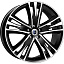 Диск КиК Атлас R20x8.5 5x108 ET45 CB67.1 Almaz_black