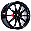 Диск Alcasta 7x17/5x108 ET43 D65,1 M61 Black