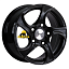 Диск Скад 7x16/5x139,7 ET40 D98,5 Вихрь Черный бархат