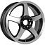 Диск CrossStreet CR14 R14x5.5 4x108 ET43 CB63.4 BKF