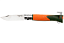 Нож Opinel №12 Explore c инструментом для удаления клещей, оранжевый, 002454