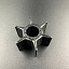 Крыльчатка помпы охлаждения Yamaha 75-90 (Sinera)