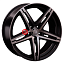 Диск LS 7,5x17/4x100 ET40 D60,1 288 BKF (конус)