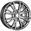 Диск КиК Меандр R15x6 4x100 ET40 CB67.1 Dark_platinum