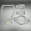 Ремкомплект карбюратора (прокладки паронитовые) GASKET KIT (Quicksilver)