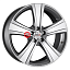 Диск MAK 8,5x19/5x112 ET45 D76 Fuoco 5 Hyper Silver
