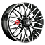 Диск LS Forged 9x22/6x139,7 ET45 D95,1 LS FG33 BKF (конус, Колпак+лого)