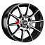 Диск LS 6,5x15/4x100 ET40 D73,1 820 BKF
